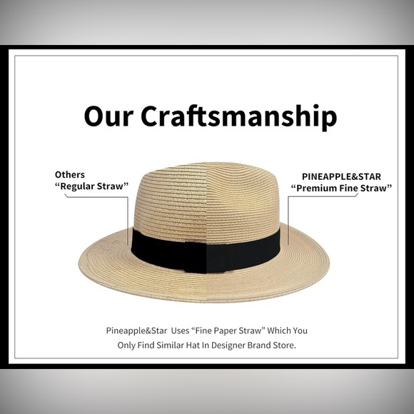 PINEAPPLE STAR Straw Hat - Picture 4 of 7